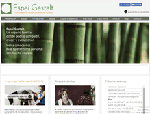 Tablet Screenshot of espaigestalt.com